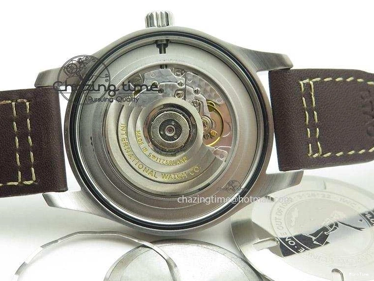 MIROTIME 0726 Mark XVII Le Petit Prince MK Maker 1:1 Best Edition SS Blue Dial On Brown Leather Strap A ComfortFit 7377